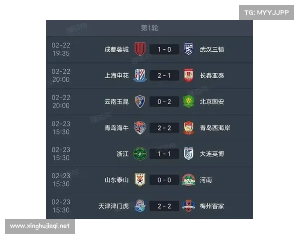 中超2017赛程积分榜